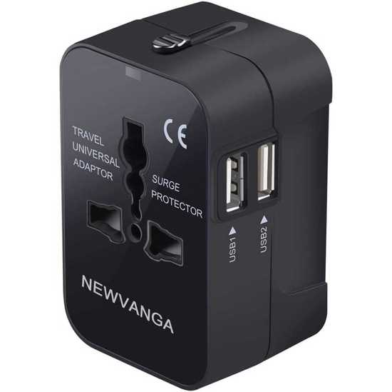 NEWVANGA Universal Travel Adapter
